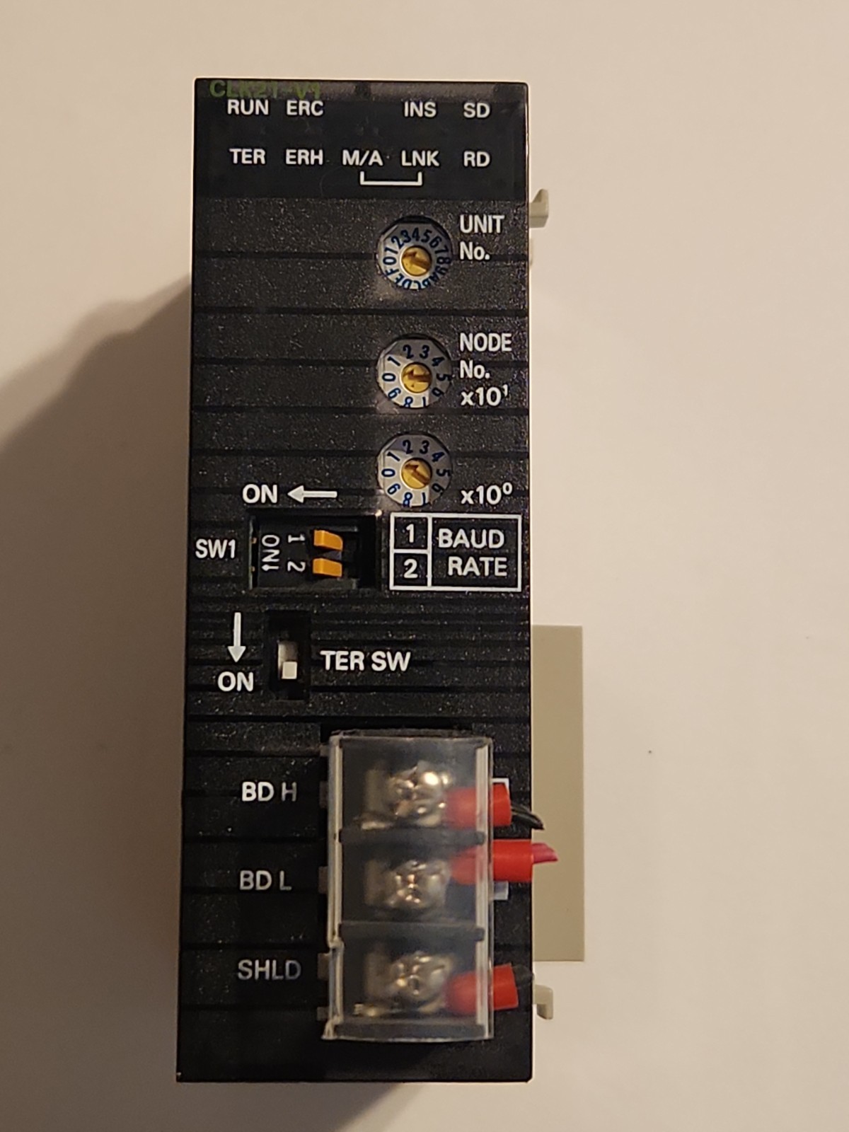 Omron CJ1W-CLK21-V1 Controller Link Unit Pre-Owned Free Shipping