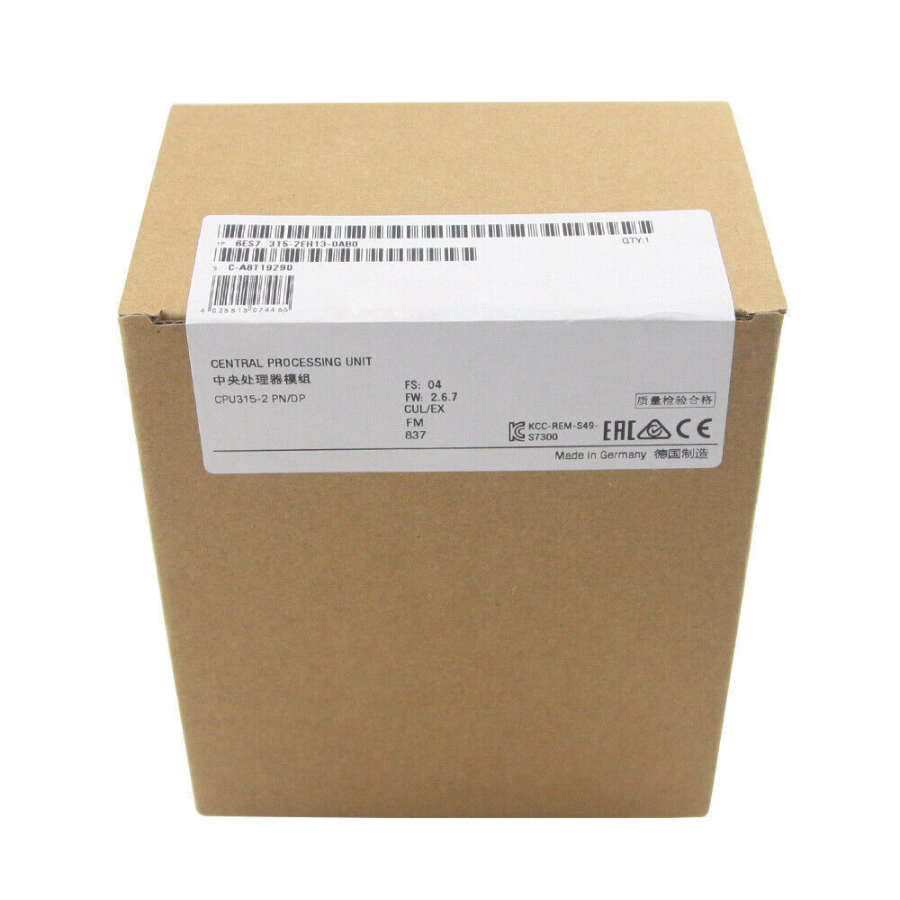 6ES7 315-2EH13-0AB0 NEU SIEMENS S7-300 CPU 315-2PN/DP 6ES7315-2EH13-0AB0