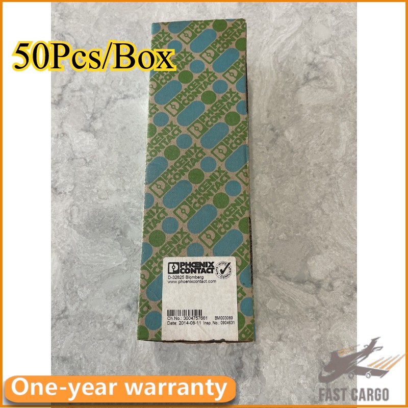 50Pcs/Box New For Terminal fixture Phoenix Contact E/NS 35 N 0800886 E/NS35N #G