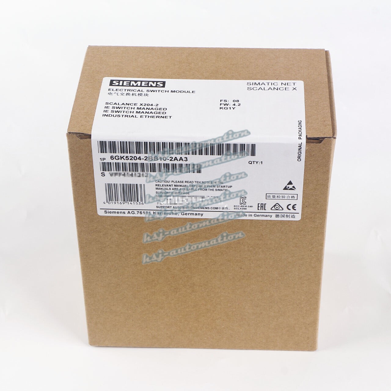 6GK5204-2BB10-2AA3 1PCS NEW SIEMENS 6GK5 204-2BB10-2AA3 Electrical Switch Module