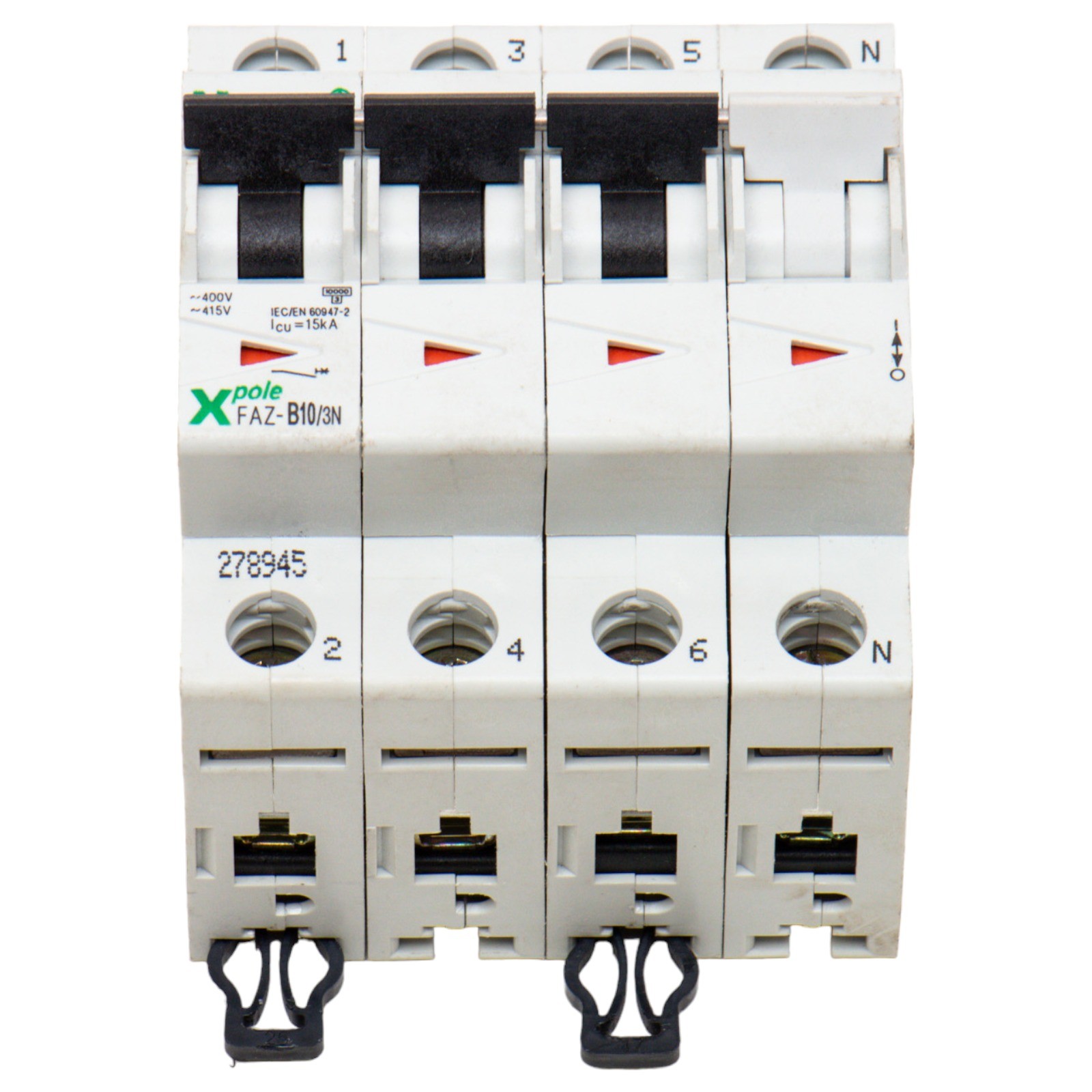 MOELLER FAZ-B10/3N, Circuit Breaker, FAZ-B10/3N, FAZB10/3N, Not Applicable Us…