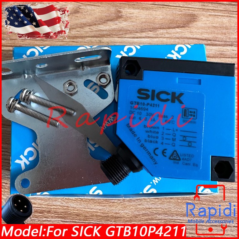 Photoelectric Sensor Switch GTB10-P4211 For Sick GTB10P4211 1064694 4Pin