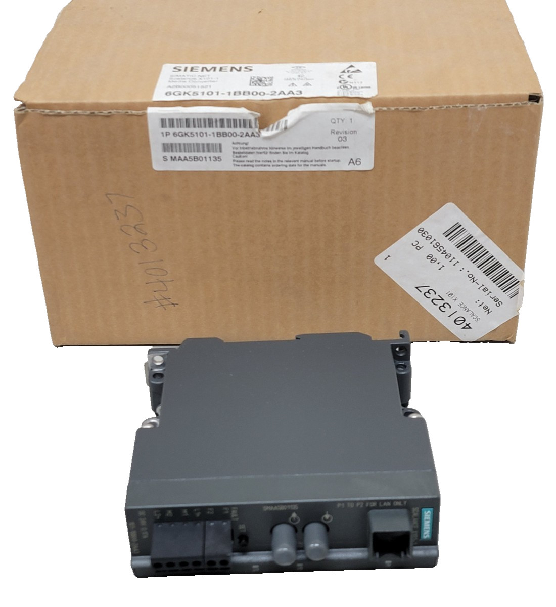 Siemens Simatic NET Media Converter SCALANCE X101-1 6GK5101-1BB00-2AA3