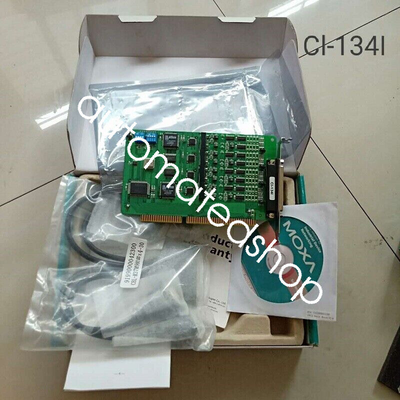 1PC NEW MOXA CI-134I 4-port ISA serial card RS-422/485 isolated DHL or FedEX