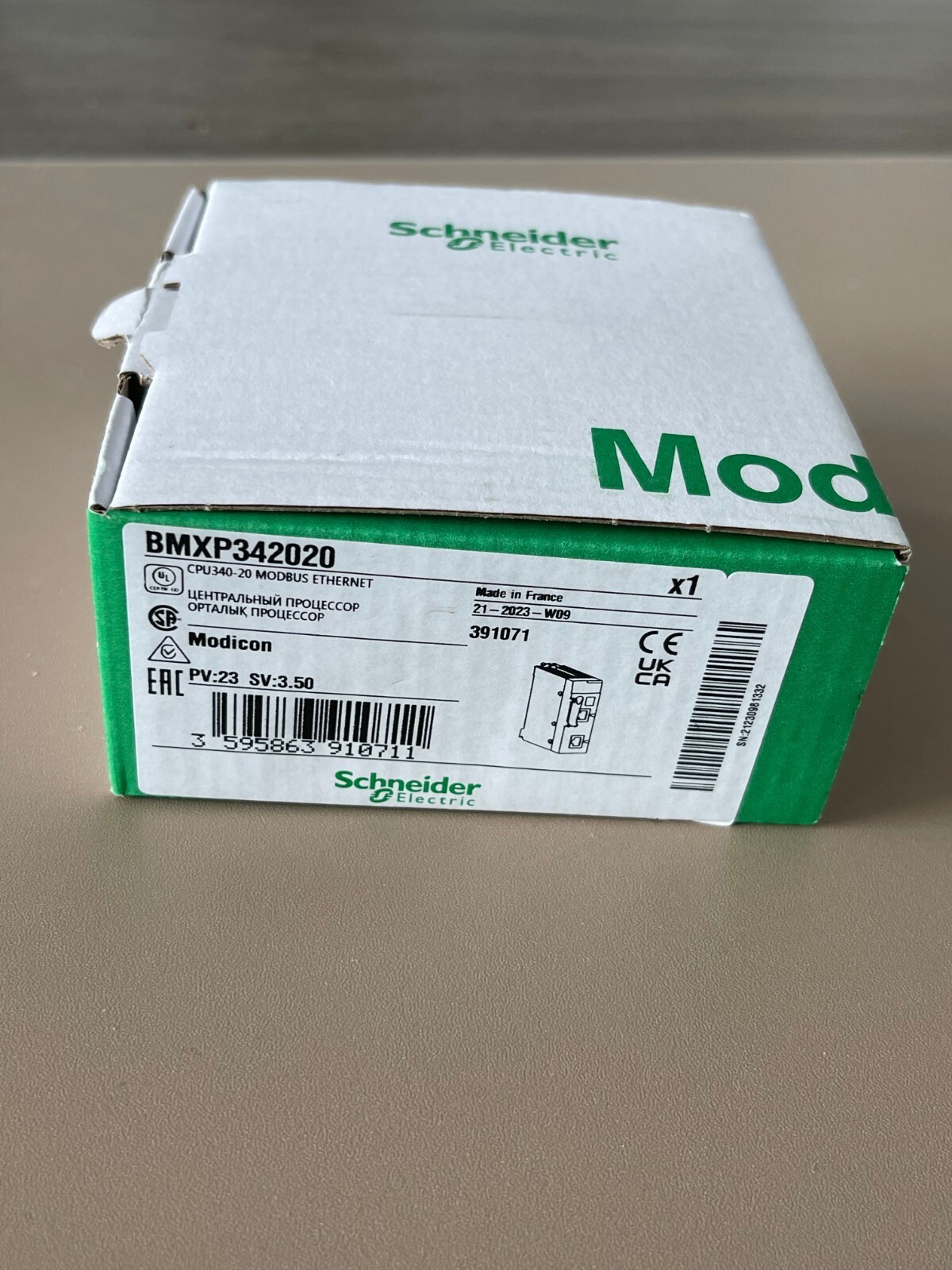 Schenider BMXP342020 / bmx p 342020 ; CPU340-20 Modbus NEW