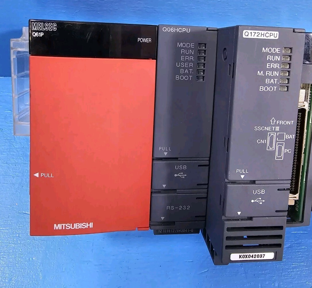 Mitsubishi Q312B, Q61P,Q06HCPU, Q172HCPU, TCPMQS, QJ61BT11N, QJ71BR11, + More