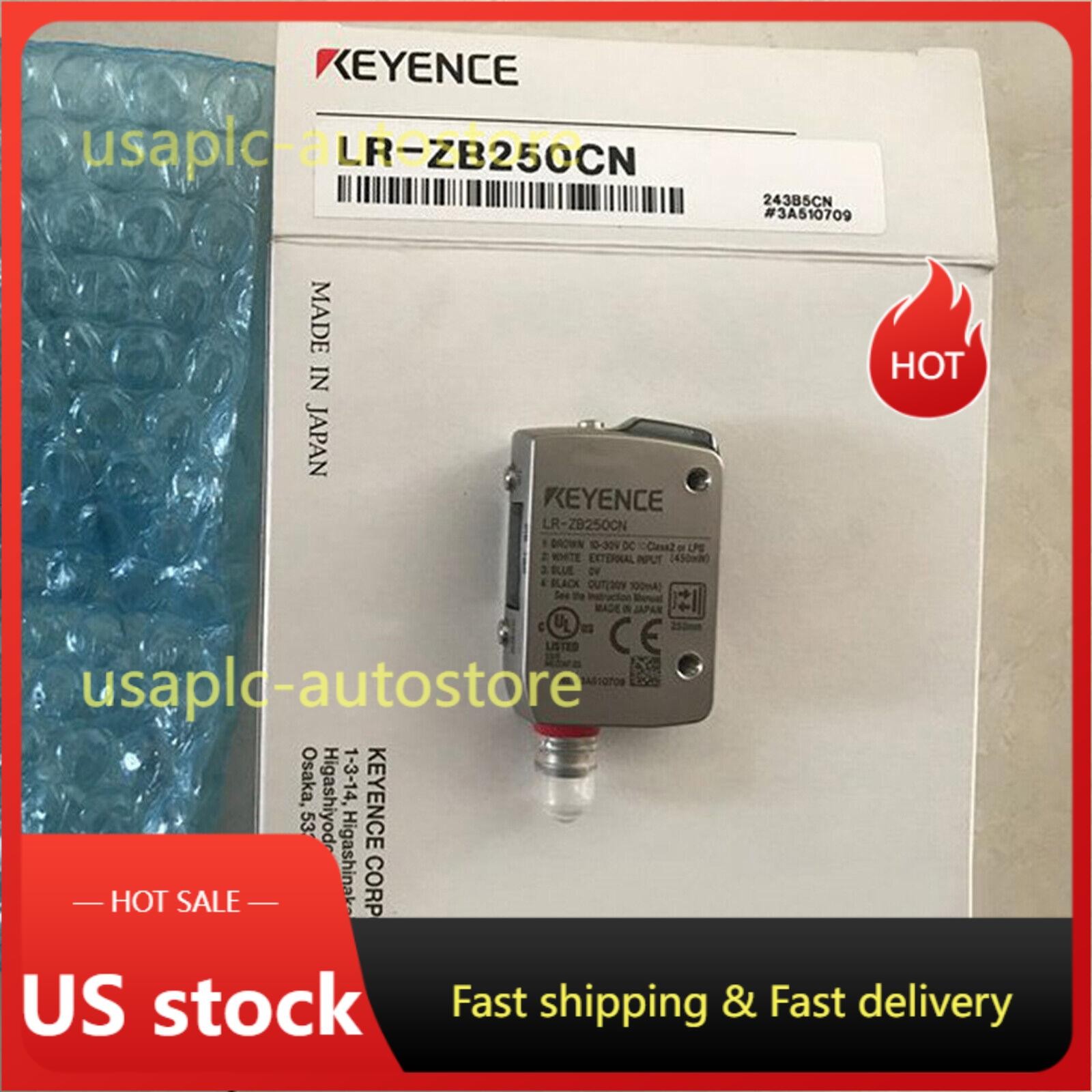 1PC New Keyence LR-ZB250CN LRZB250CN Sensor In Box US Free TAX US Free TAX