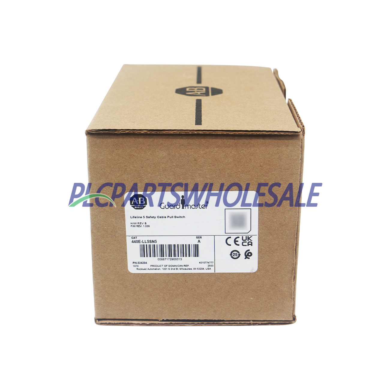 New Allen Bradley 440E-LL5SN5 Guardmaster Lifeline 5 Cable-Pull Safety Switch