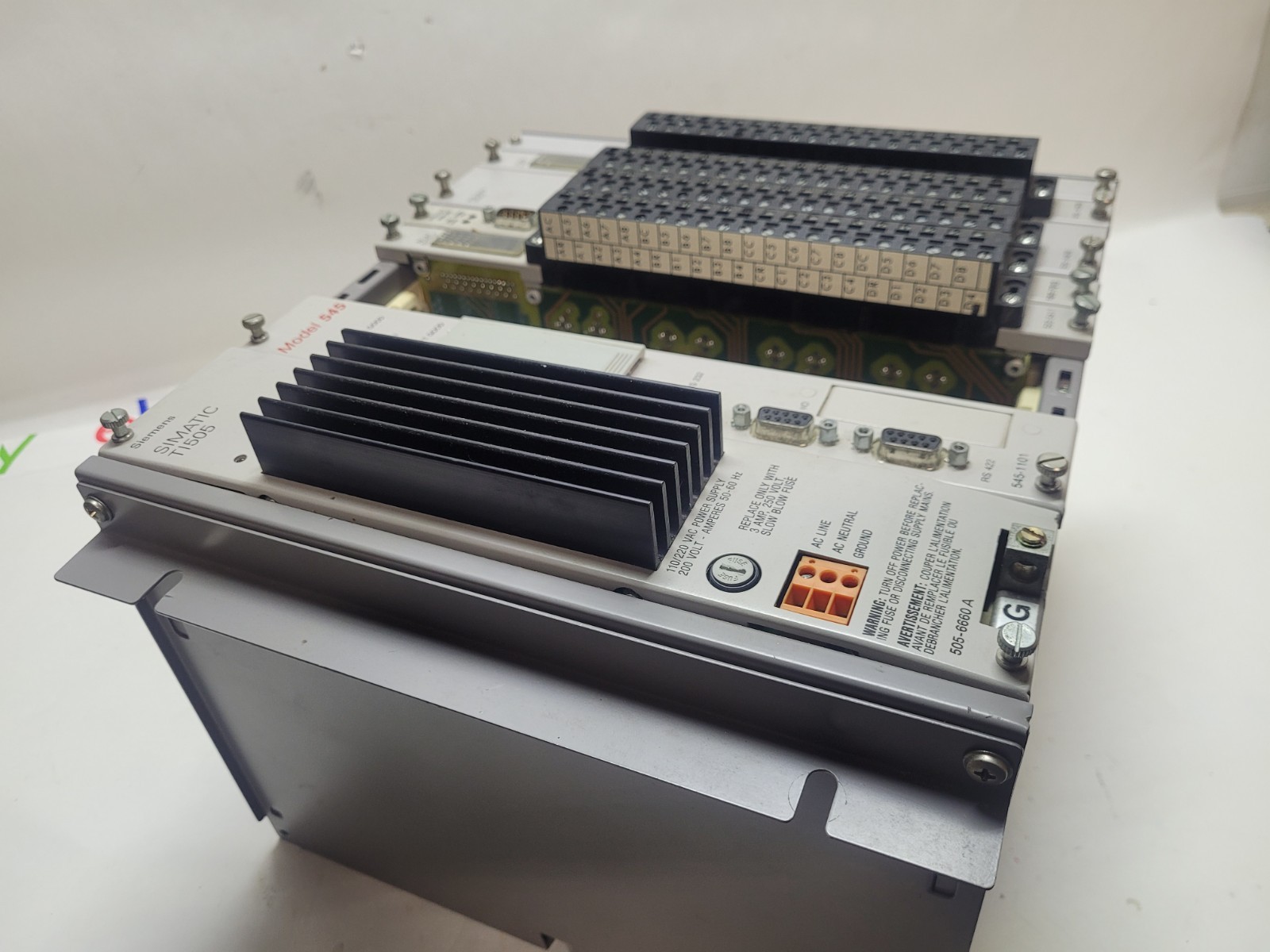 Siemens SIMATIC T1505 Model 545 Programmable Logic Controller System