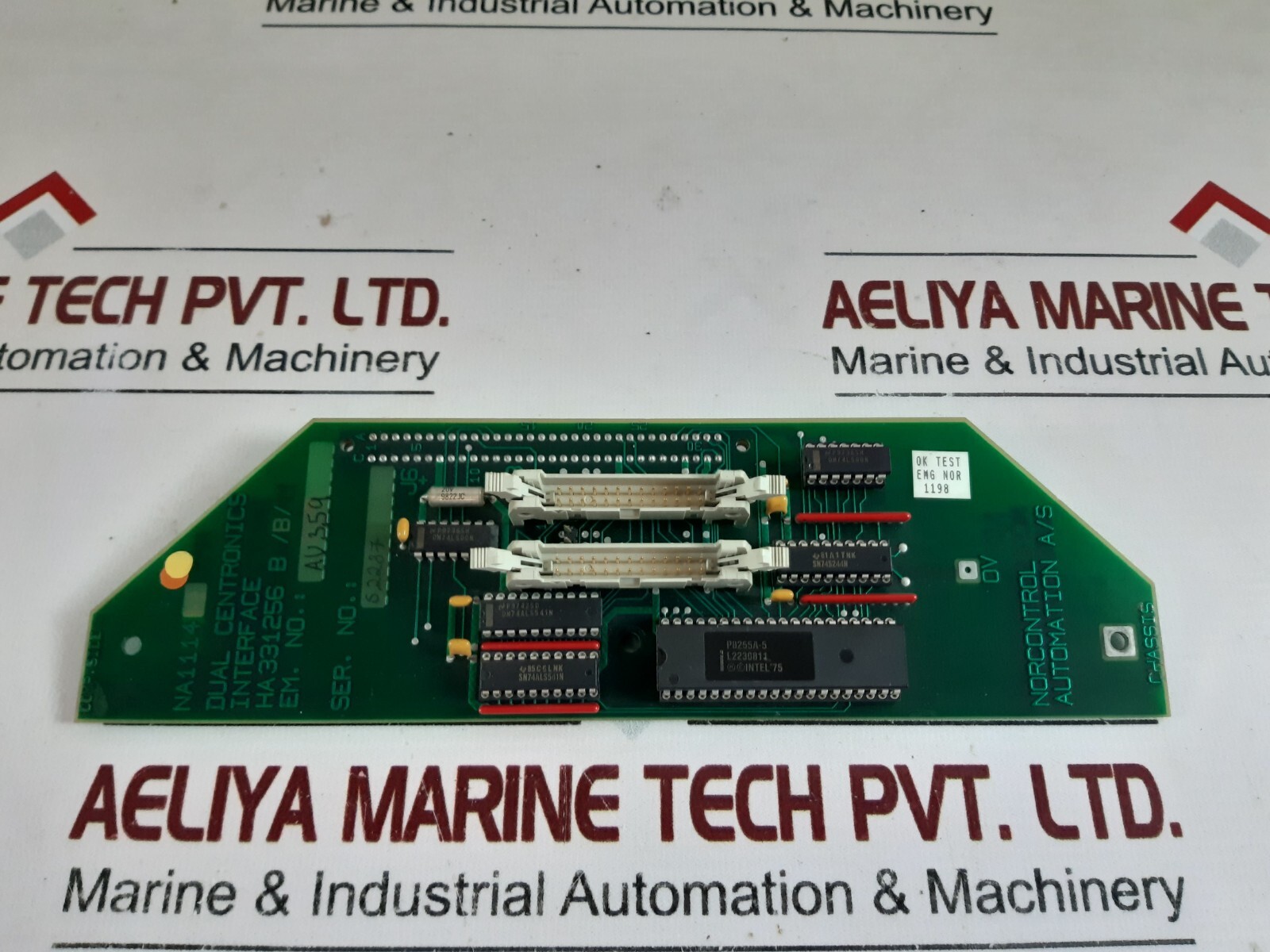 Norcontrol NA1114 Dual Centronics Interface Board HA 331256 B/B/