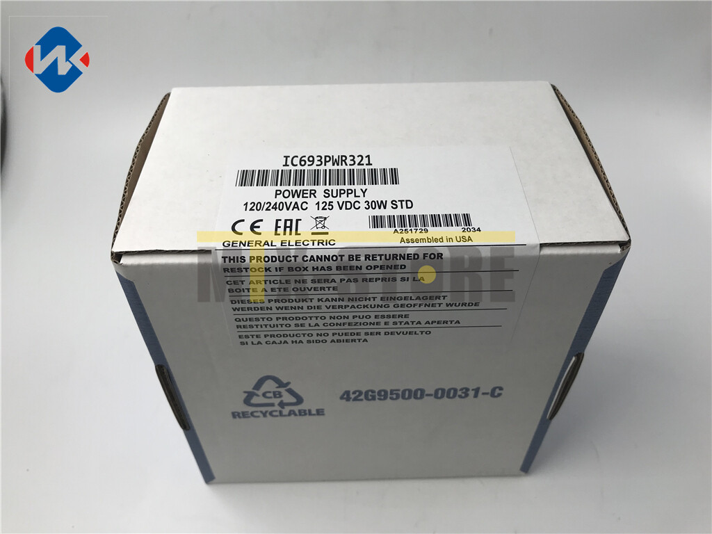 Brand new GE FANUC IC693PWR321 By Fedex or DHL #DC