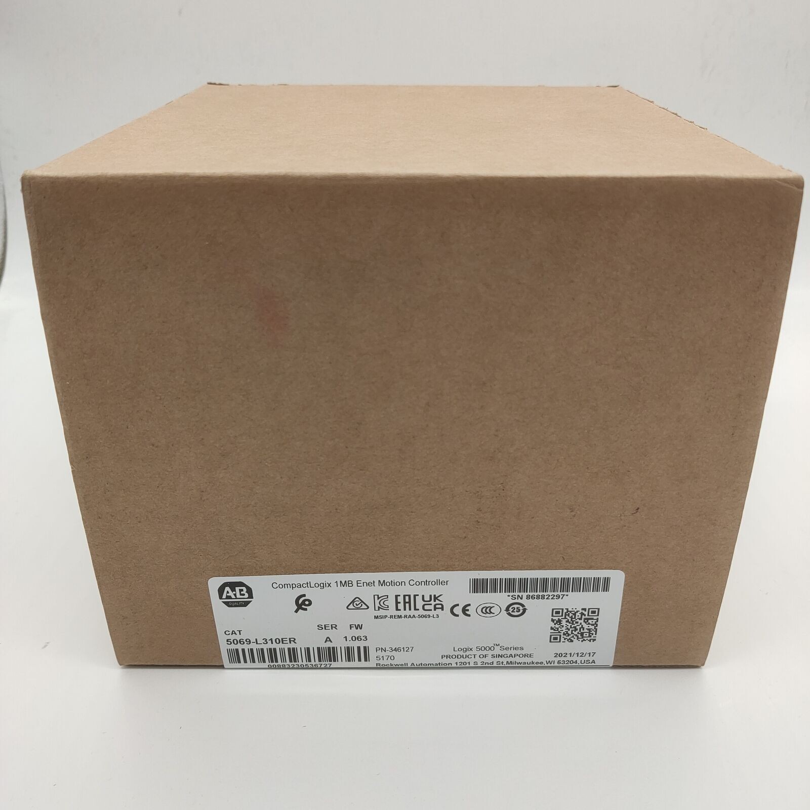 5069-L310ER Series A CompactLogix 5380 1MB Enet Motion Controller New Sealed DHL