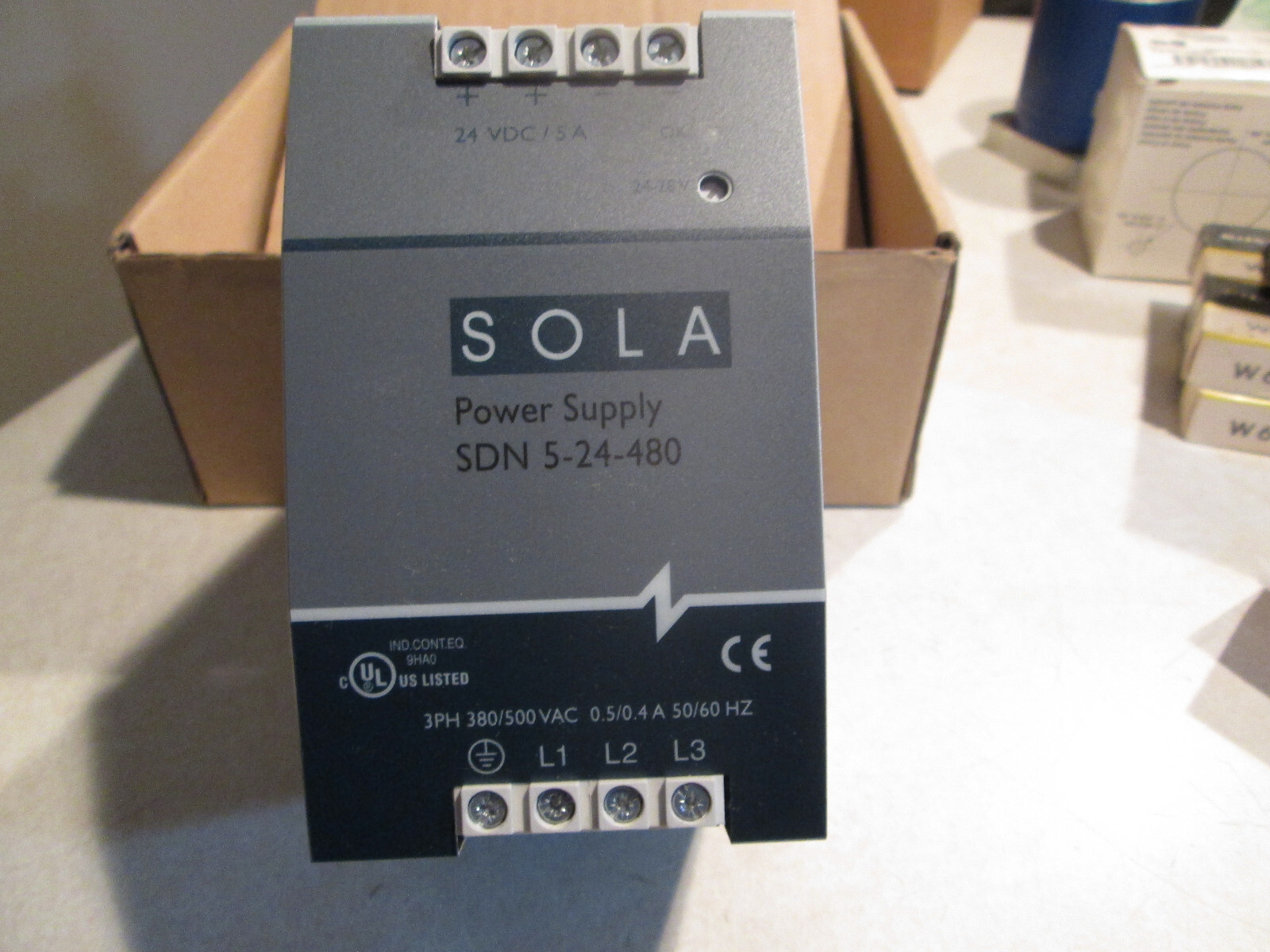 SOLA/ HEAVY-DUTY SDN 5-24-480 **NEW**