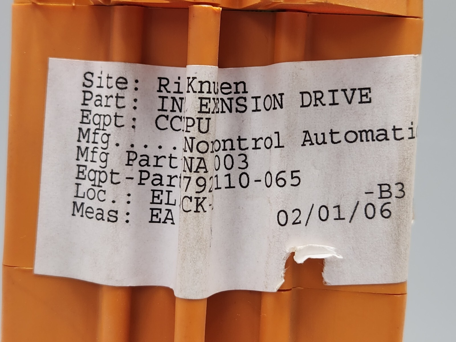 NORCONTROL NA 1003 INPUT EXTENSION DRIVER PCB MODULE HA 110008A/A/A