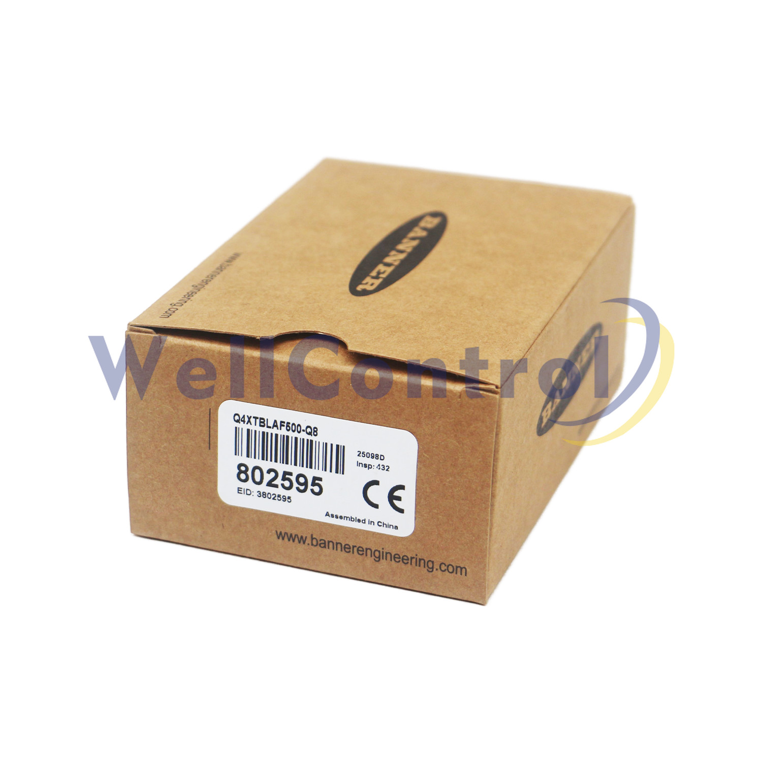 NEW BANNER Q4XTBLAF500-Q8 Laser Adjustable Field Range: 500 mm Input: 10-30 V dc