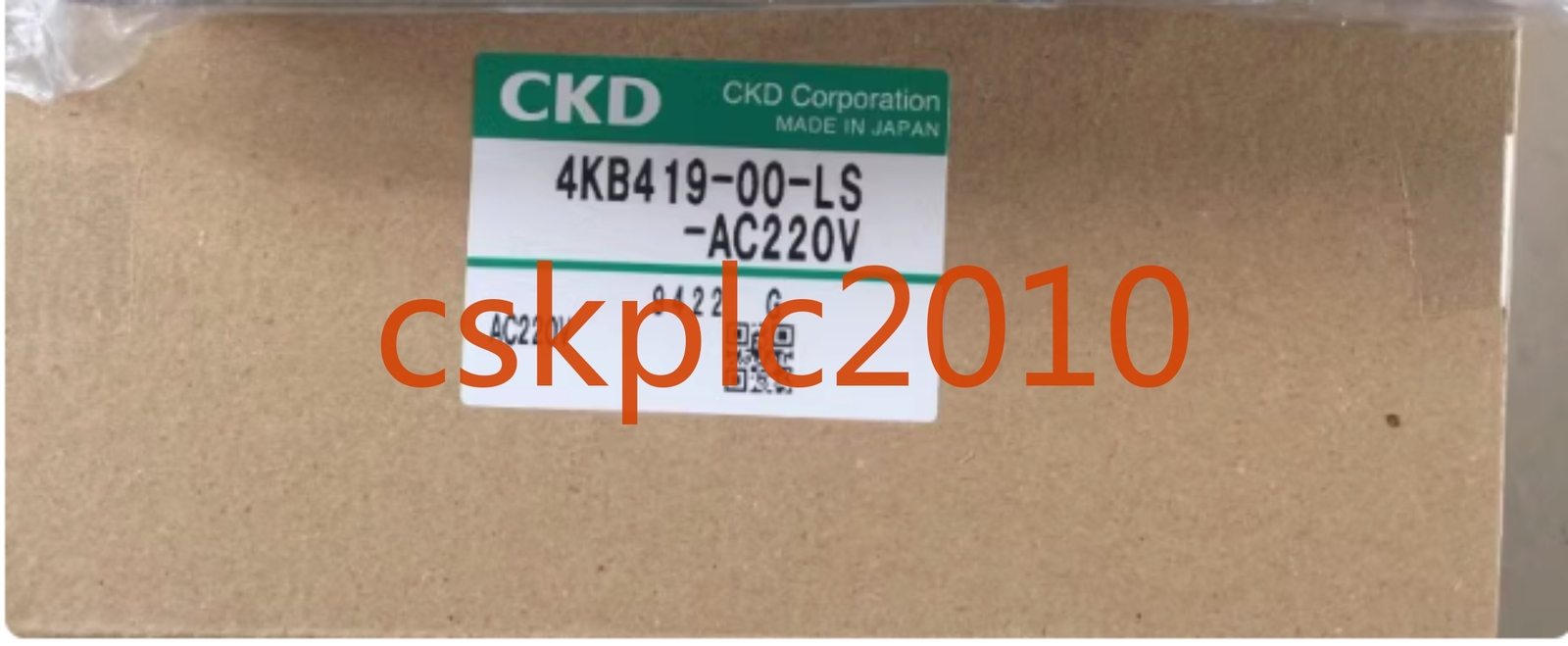 1 PCS NEW IN BOX CKD solenoid valve 4KB419-00-LS-AC220V