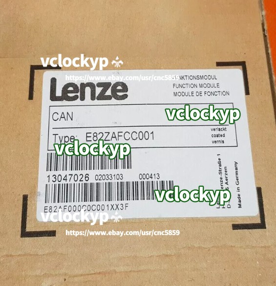 E82ZAFCC001 1PC NEW Lenze Inverter Series 8200 Converter E82ZAFCC001 spot stock