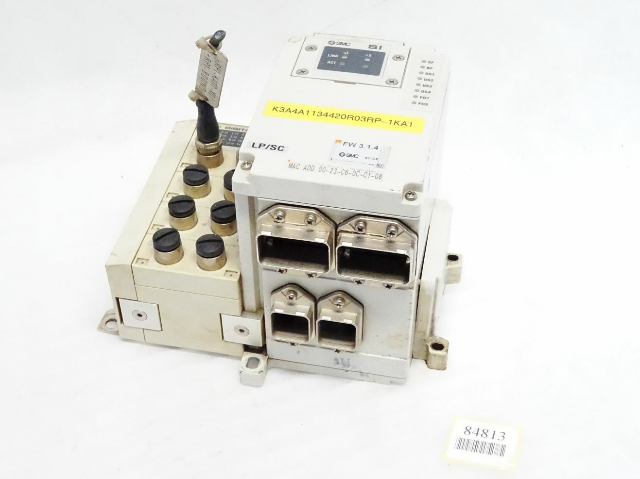 SMC Digital Input Block EX245-DX1-X36 + Bus Module EX245-SPR1-X165