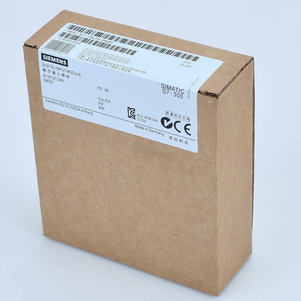 New Siemens 6ES7321-1BL00-0AA0 Digital Input Module 6ES7 321-1BL00-0AA0 In Box