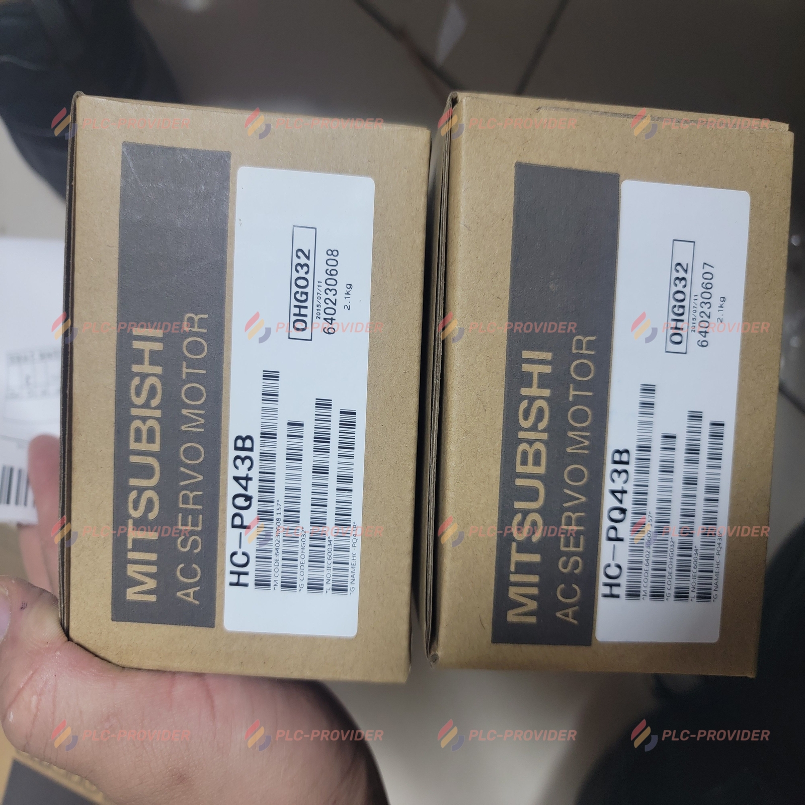New Sealed Mitsubishi HC-PQ43B Servo Motor SHIPPING DHL Express us free tax