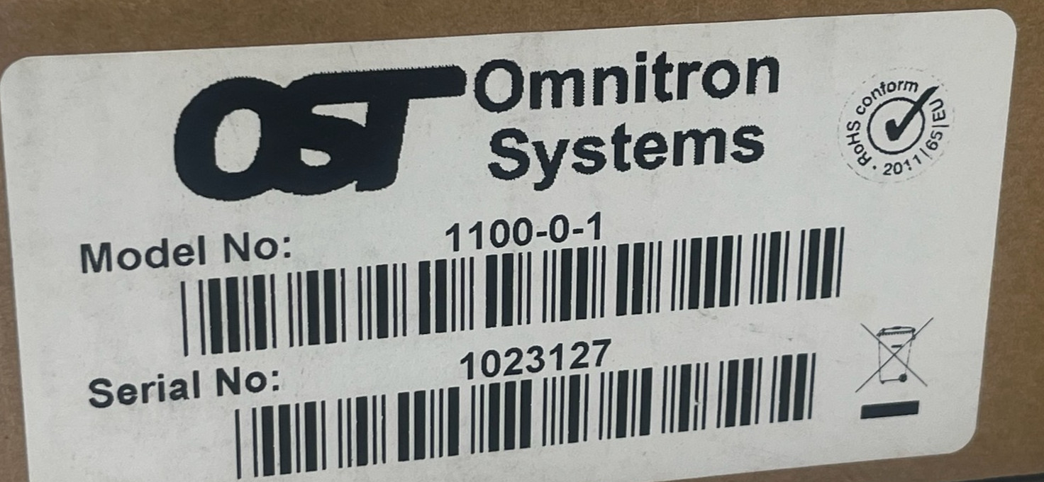 Omnitron 1100-0-1 miConverter 10/100 Ethernet Fiber Media Converter | ST MM 5km
