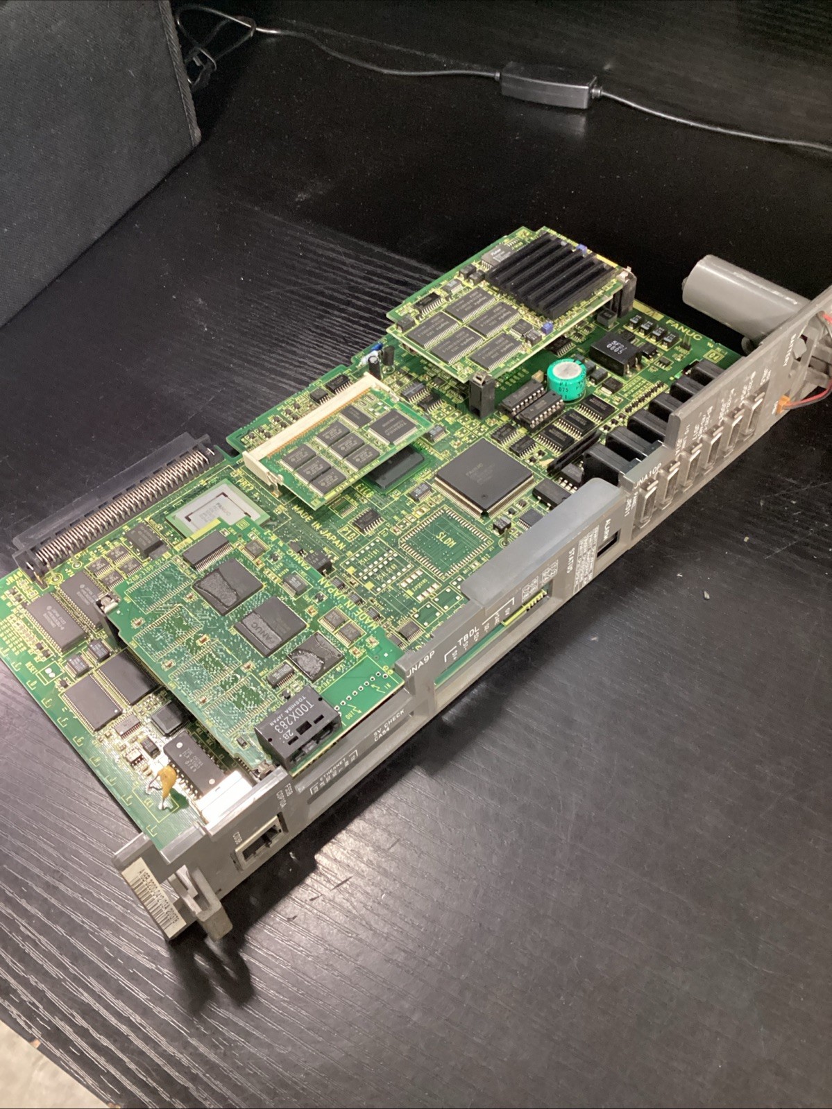 Fanuc A16B-3200-0412/03A Main CPUBoard with Drive/Servo/Memory Boards Used #5