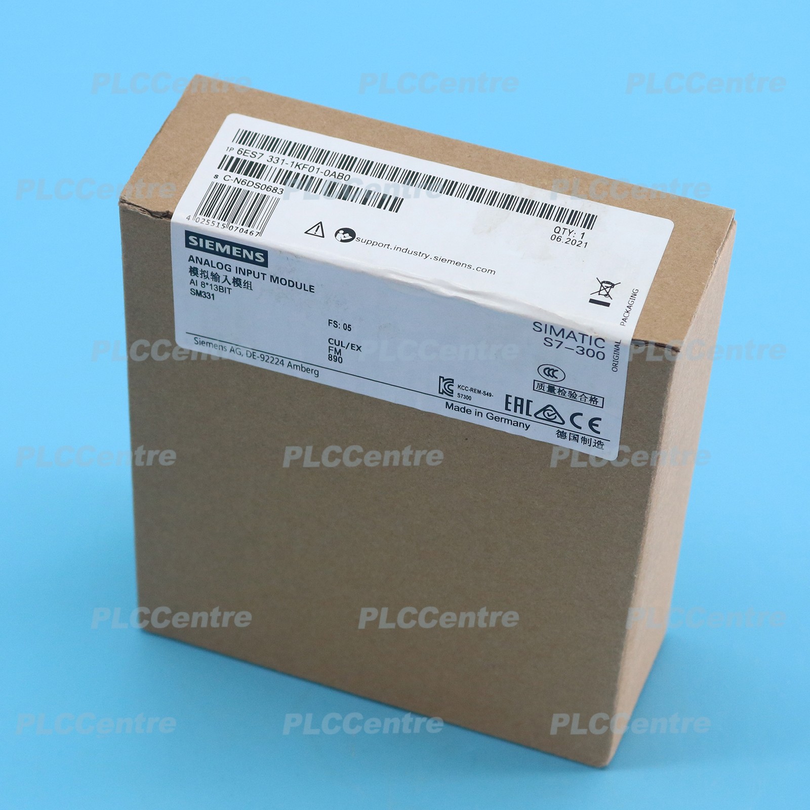 New 6ES7331-1KF01-0AB0 6ES7 331-1KF01-0AB0 Siemens PLC Module Fast Delivery