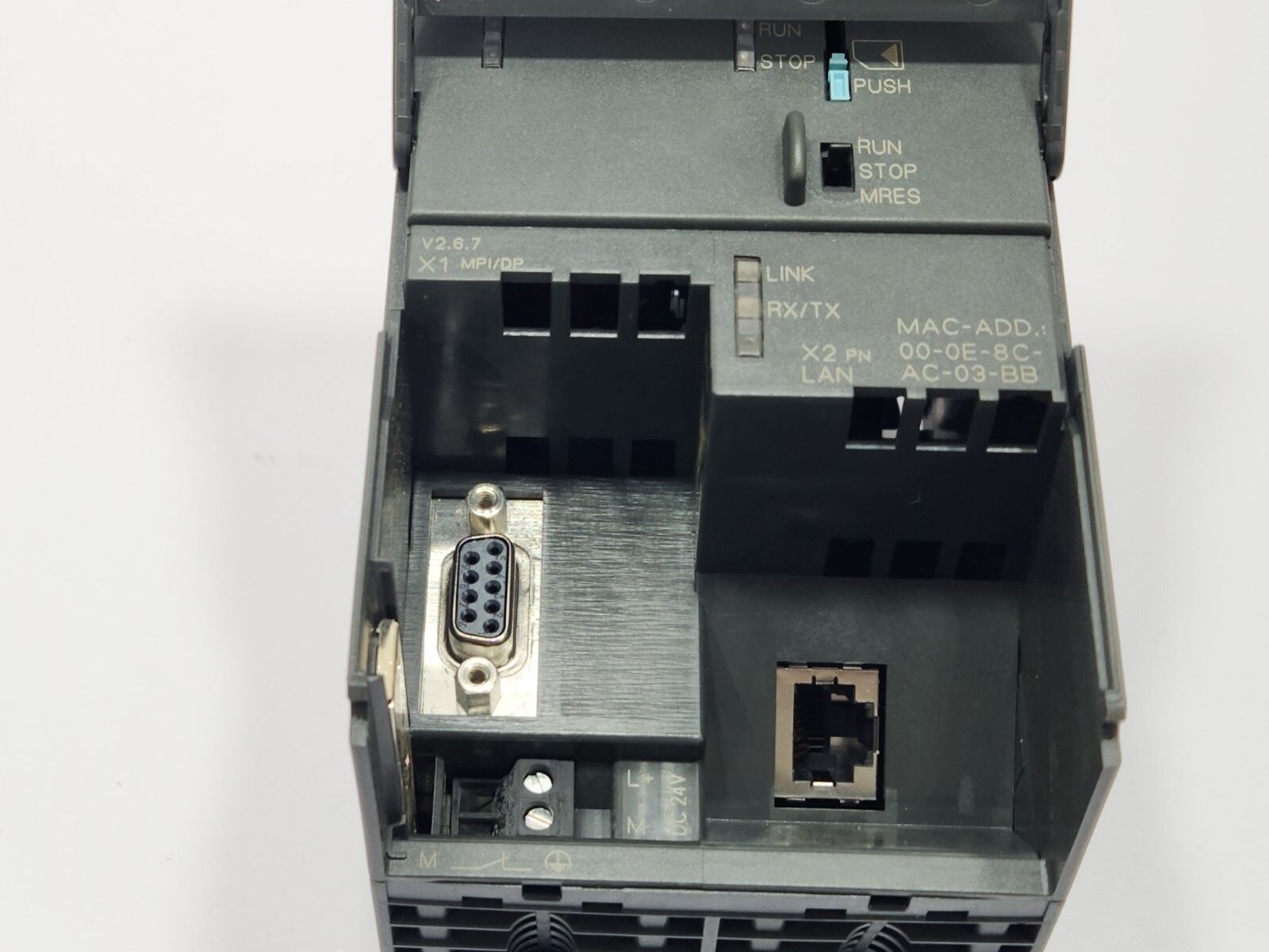 SIEMENS 6ES7 317-2EK13-0AB0 CENTRAL PROCESSING UNIT SIMATIC S7-300 CPU317-2PN/DP