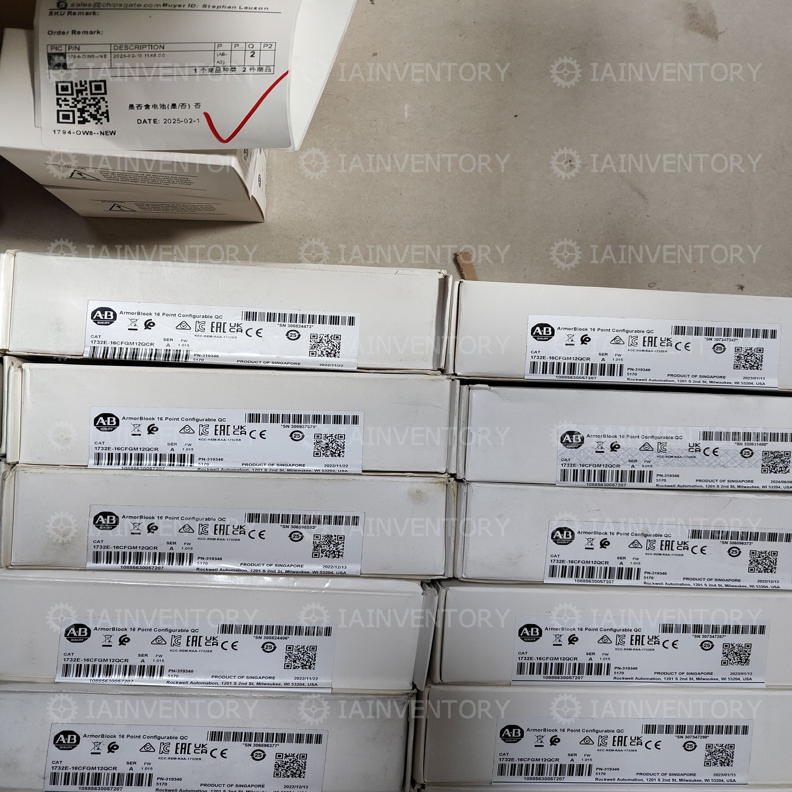 Real US Stock 1PC NEW Allen-Bradley 1732E-16CFGM12QCR 1 Year warranty