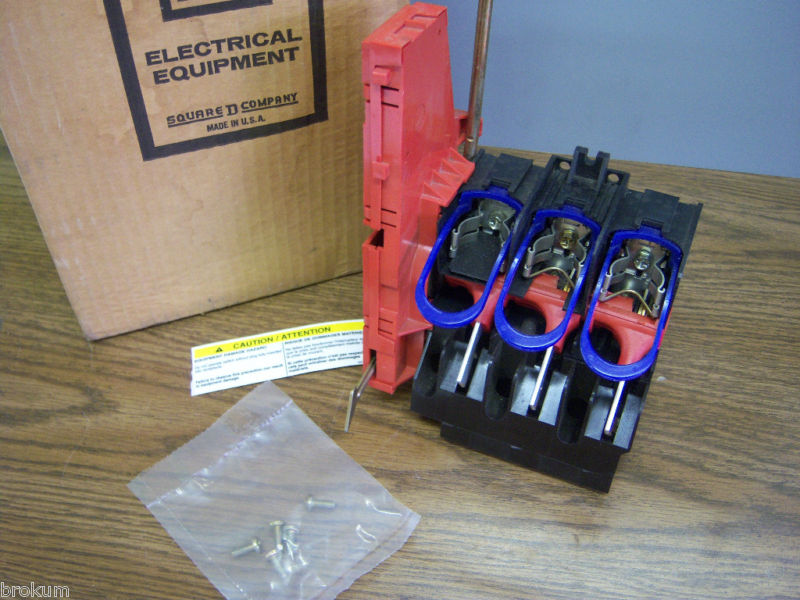 SQUARE D HSIF3606CF04SPL SWITCH INTERIOR HD F SE NIB