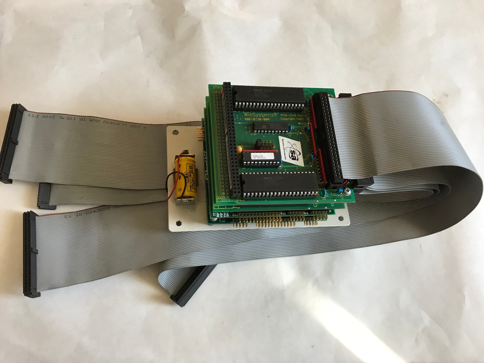 RAPISTAN DEMAG D102618ABA MICROCOMPUTER PCM-I048,WINSYSTEMS 400-0170-000,AD