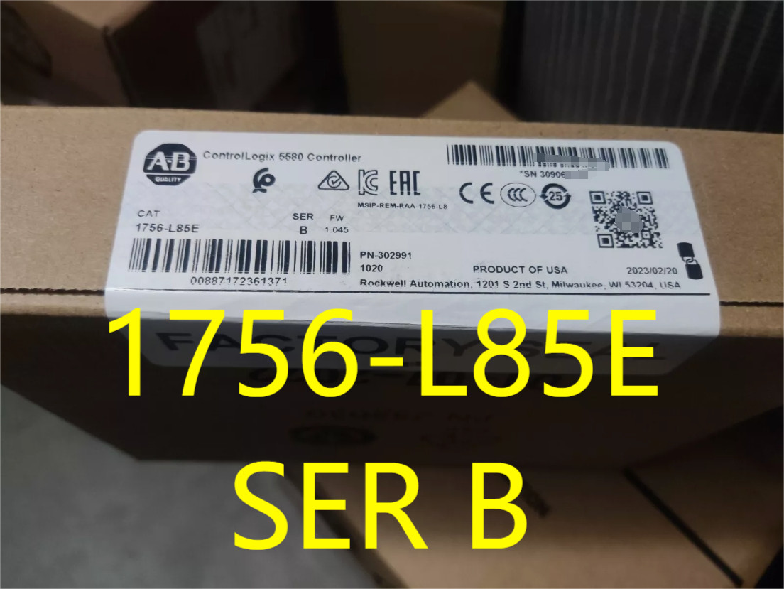 NEW IN BOX Allen Bradley 1756-L85E /B ControlLogix Logix5580 Processor