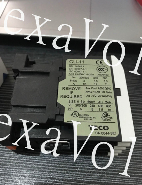 New TECO CU-11 110V Ac contactor free shipping