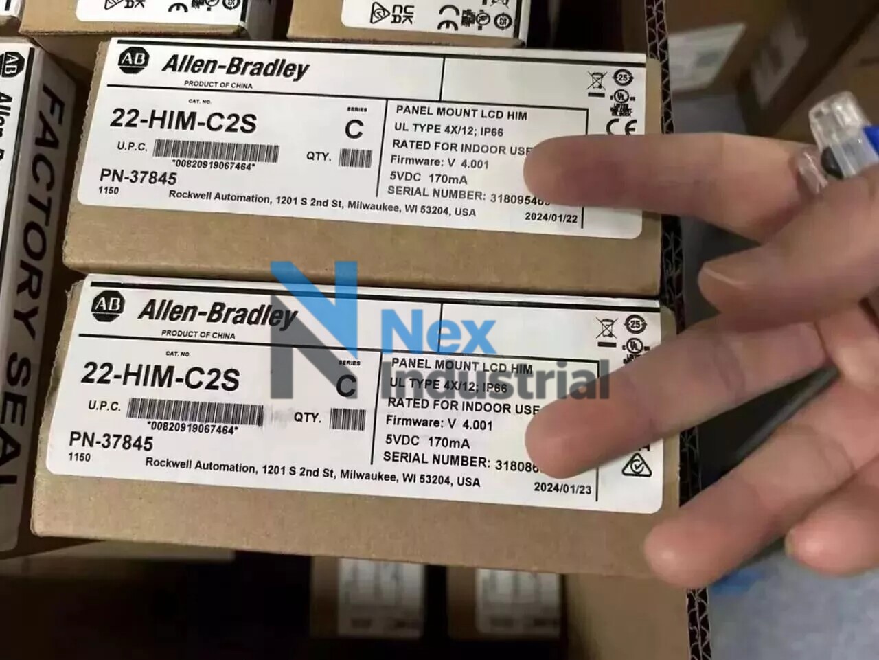 1PC NEW Allen-Bradley 22-HIM-C2S 22HIMC2S Panel Mount HIM LCD Display
