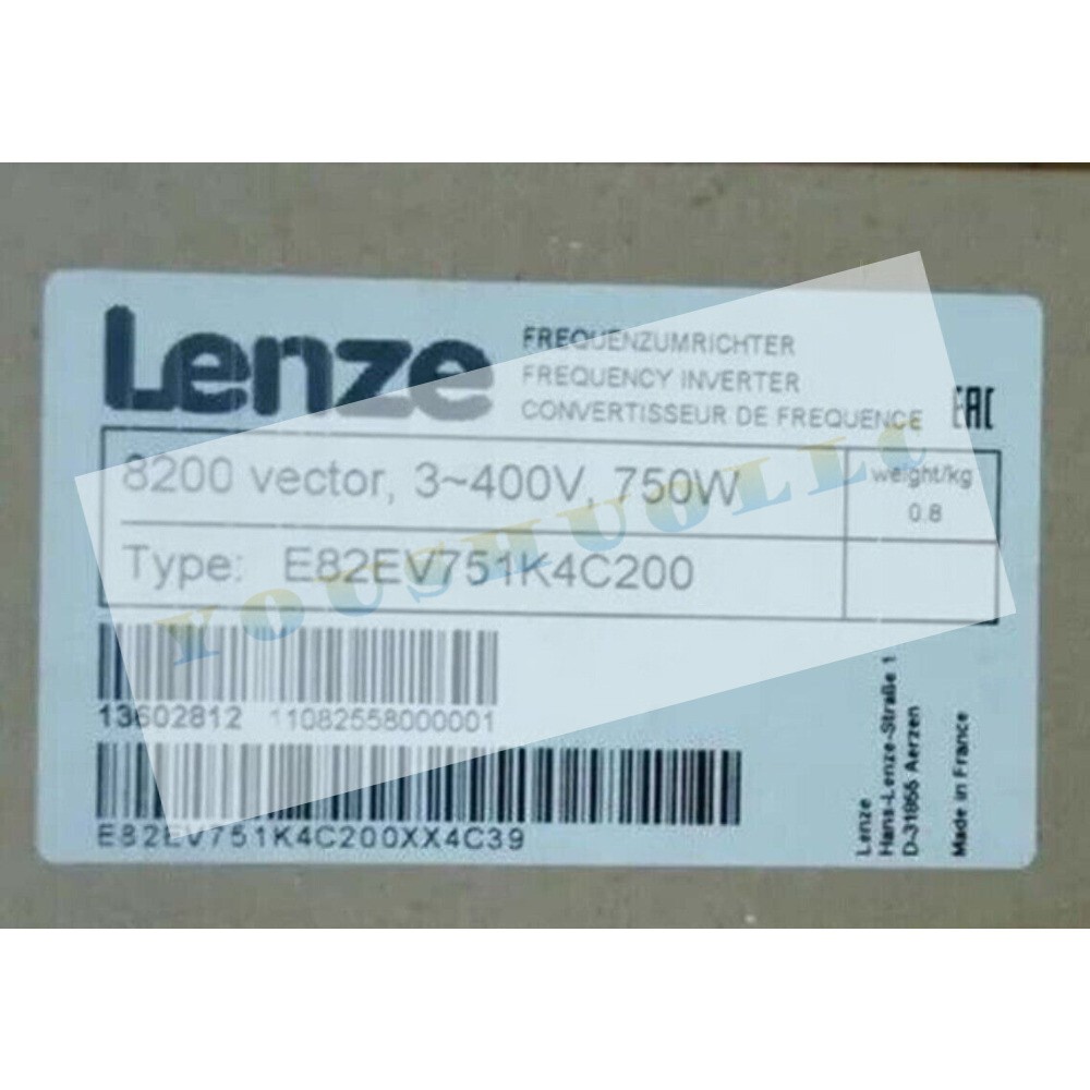 E82EV751K4C200 NEW LENZE E82EV751_4C200 Inverter 8200 Vector 0.75kW