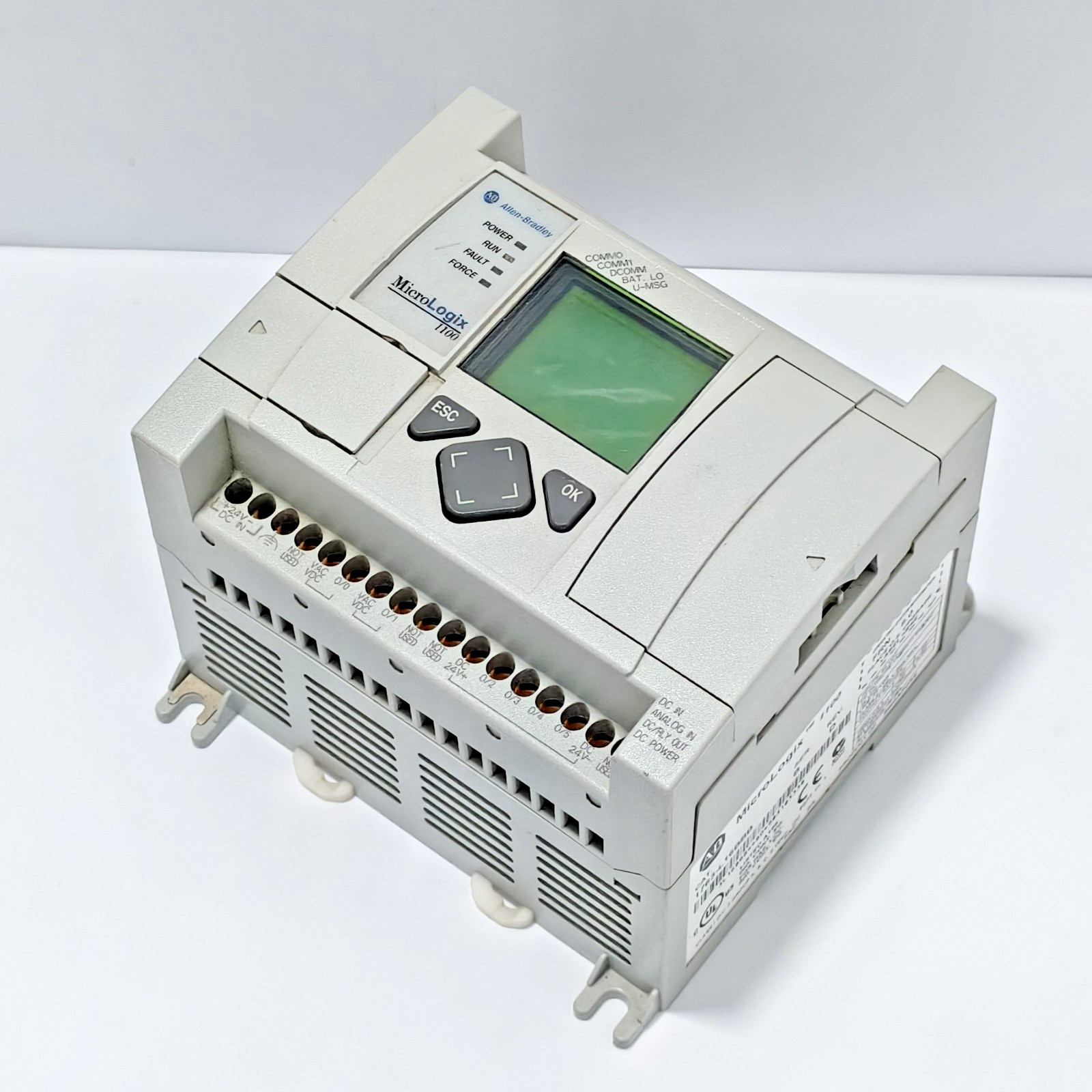 Allen Bradley 1763-L16BBB SER B Micrologix 1100 16 Point Controller
