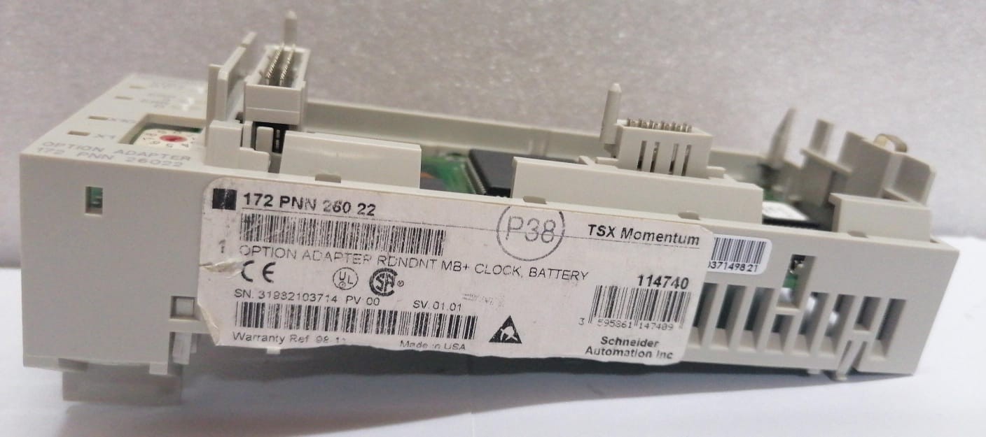 SCHNEIDER 172-PNN-260-22 OPTION ADAPTER CLOCK BATTERY 172PNN26022 – NEW NO BOX