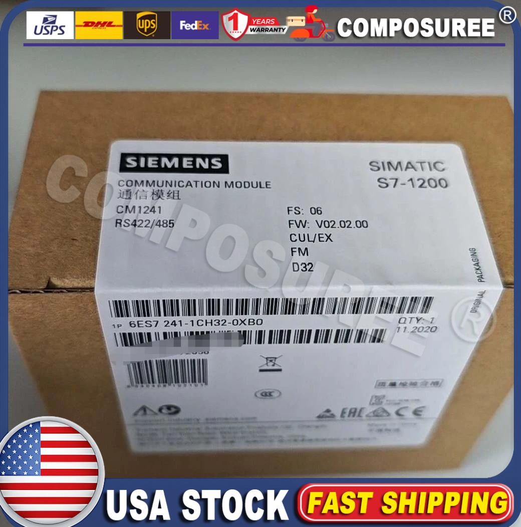 NEW Siemens 6ES7241-1CH32-0XB0 6ES7 241-1CH32-0XB0 SIMATIC S7-1200 CM 1241