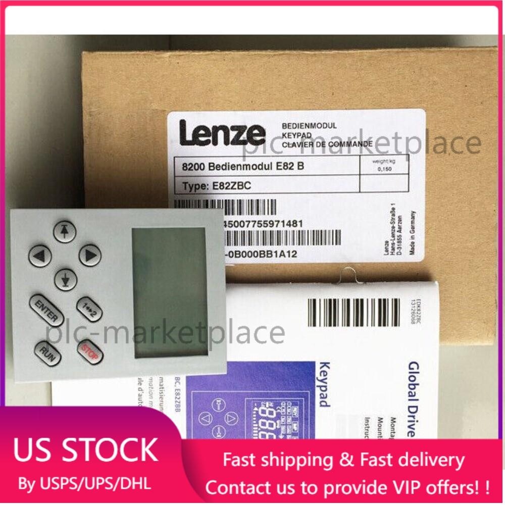 1PCS NEW LENZE E82ZBC KEY PAD OPERATOR PANEL IN BOX