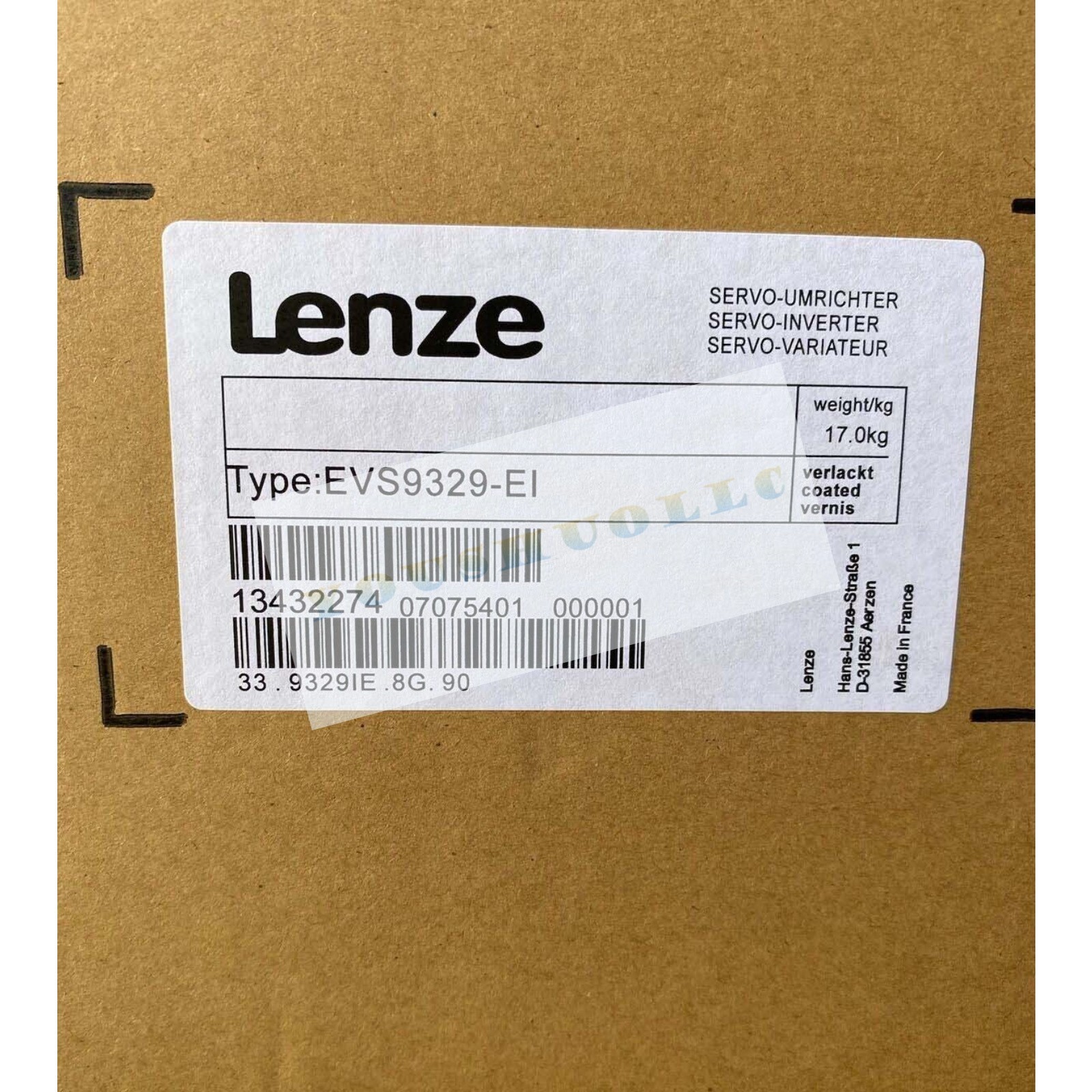 LENZE NEW IN BOX EVS9329-EI EVS9329EI SERVO DRIVE INVERTER
