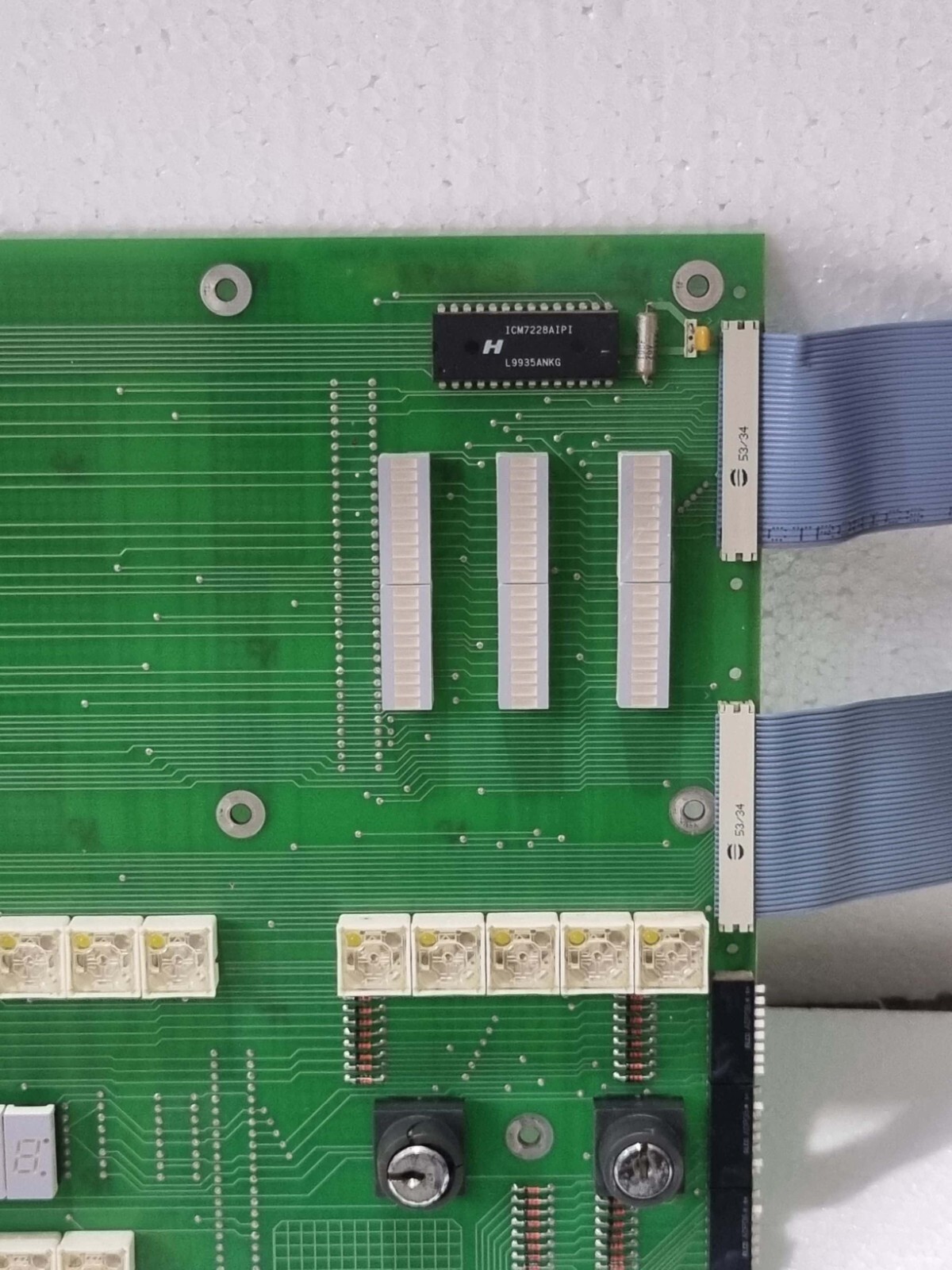 NOR CONTROL NN-1008.3 OPERATOR PANEL HA 220447B/B Ser.No. S.9398 used Tested Ok
