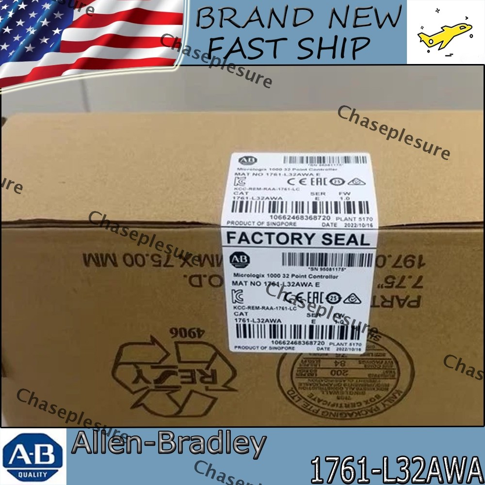 New AB 1761-L32AWA Ser E FRN 1.0 MicroLogix 1000 Controller CPU 32 Point PLC