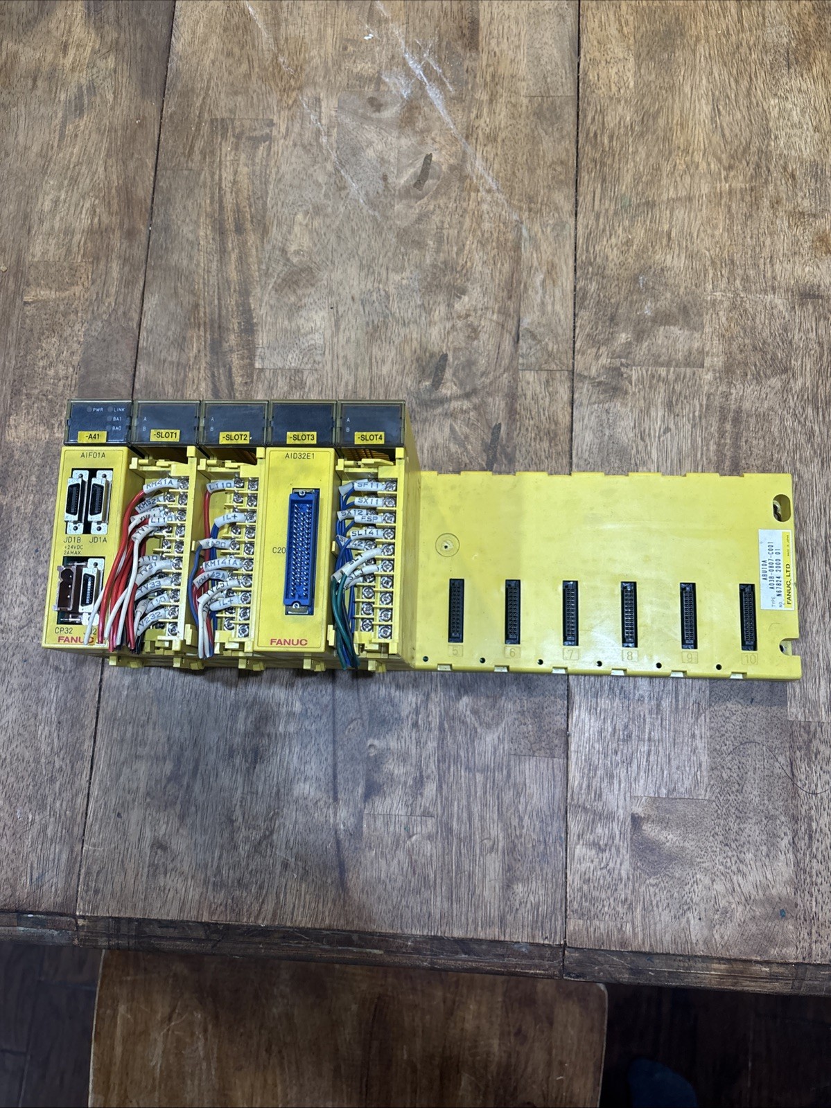 Fanuc Base A03B-0807-C001 Power Supply AlF01A And Modules