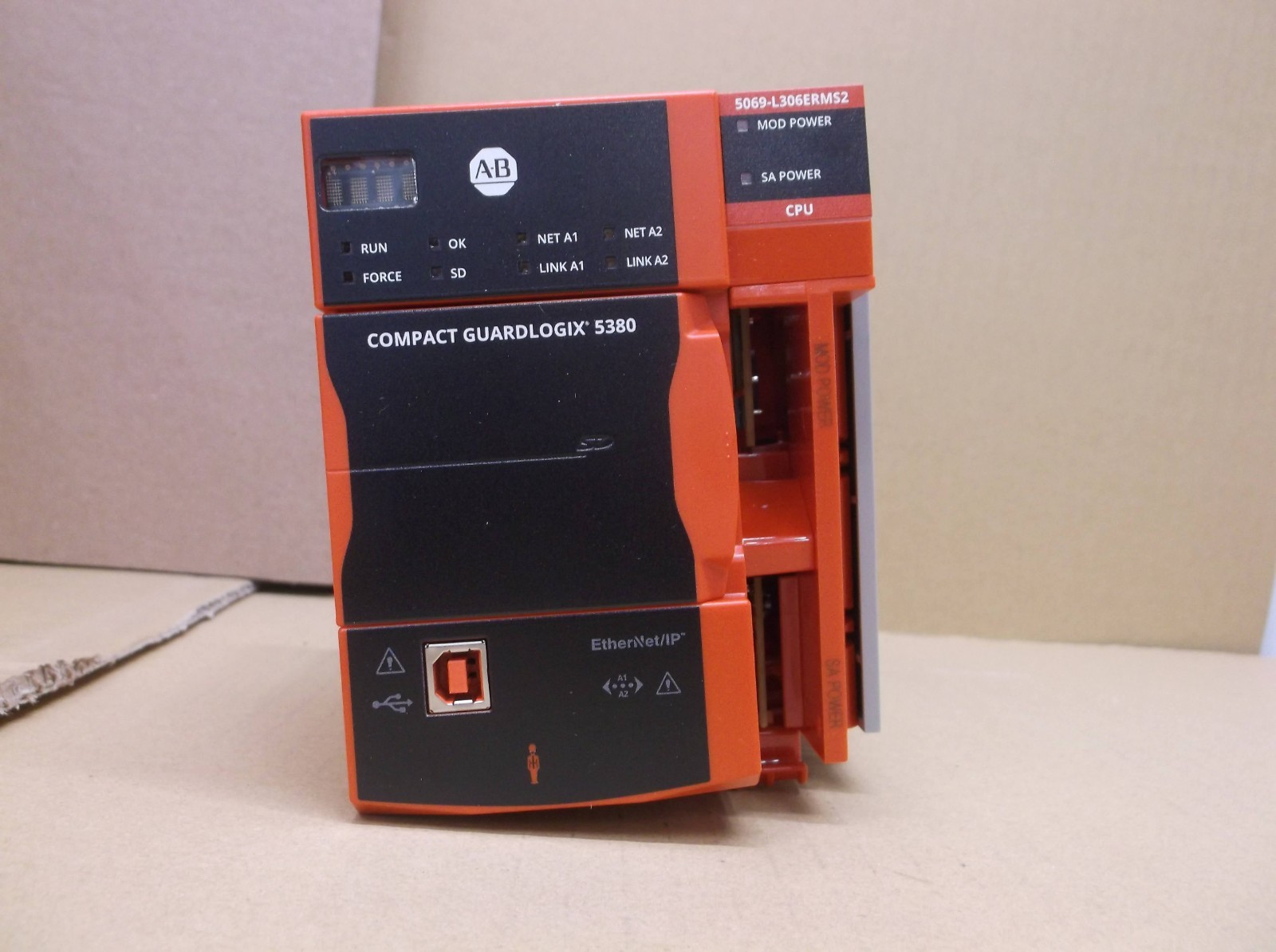 5069-L306ERMS2 B Allen Bradley NEW PLC Compact GuardLogix5380 Safety Controller