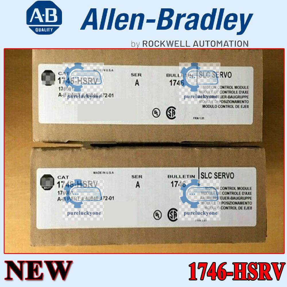 New Factory Sealed NEW PLC 1746-HSRV SLC Servo Control Module User Manual