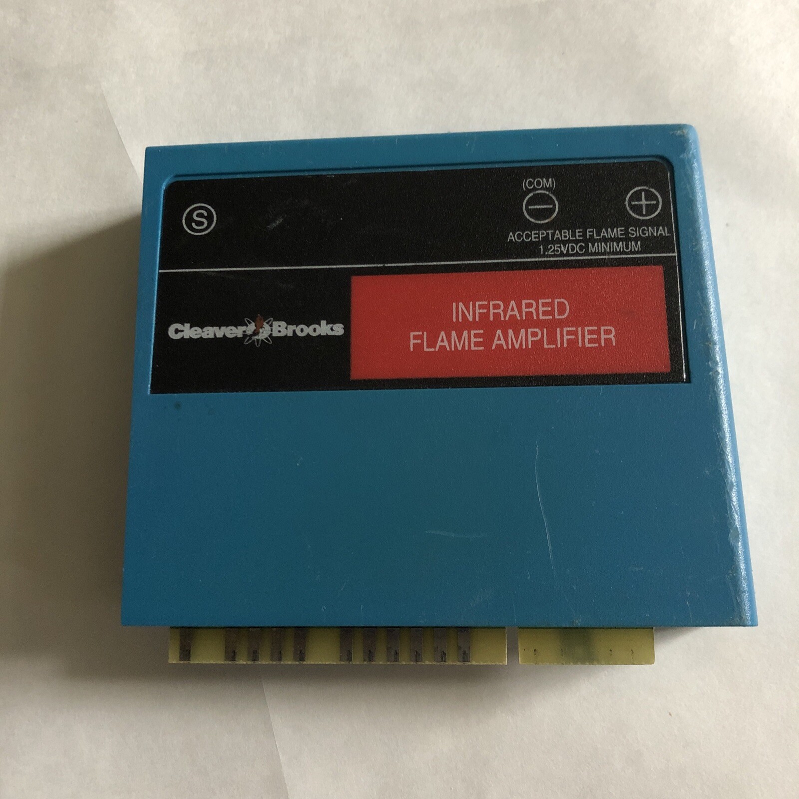 CLEAVER BROOKS 833-2722 Infrared Flame Amplifier BURNER CONTROL,ET