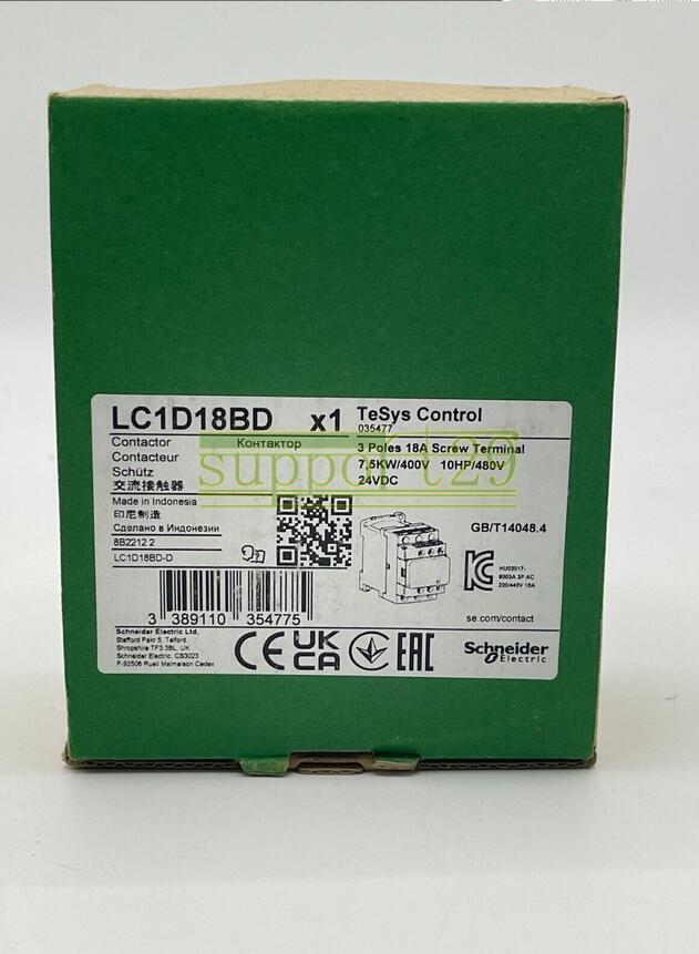 ONE Contactors LC1D18BD New