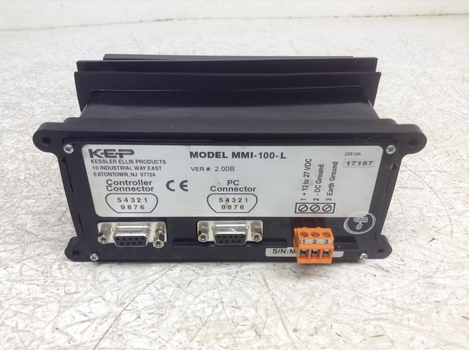 KEP MMI-100-L Message Center Ver 2.00B MMI100L