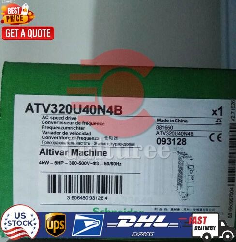 1PC New Schneider ATV320U40N4B 4Kw Inverter Fast Shipping