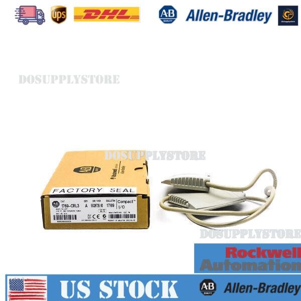 New Sealed Allen-Bradley AB 1769-CRL3 SER. A 1M NSMP US Free Tax